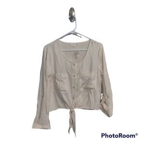 Day to Day Blu Pepper Long Sleeve Button Down Shirt